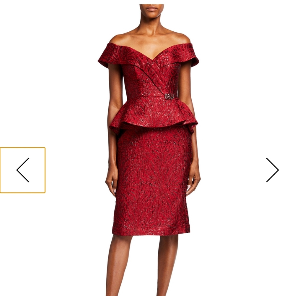 Jovani off shoulder dress